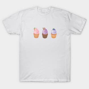 Colorful Fruit Cupcakes❤️ T-Shirt